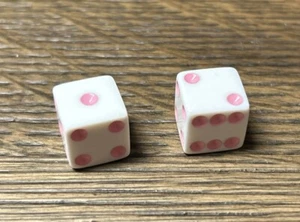 Monopoly Replacement Dice Unicorns Vs. Llamas Pieces - Picture 1 of 2