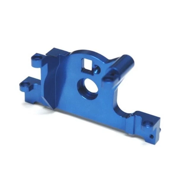 Traxxas Slash 4x4 Blue CNC Machined Aluminum Motor Mount SPTST7460B - Image 1 of 1