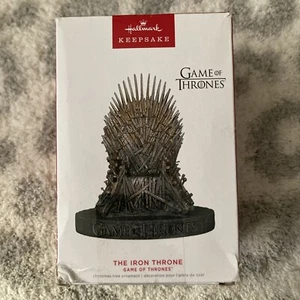 Hallmark Keepsake - El Trono de Hierro - Juego de Tronos - 2022 **NUEVO** - Imagen 1 de 6