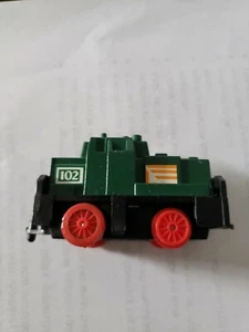 VINTAGE PULL BACK MINI GREEN LOCO SADDLE TANK LOCO #1012 AWESOME - Bild 1 von 1