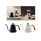 1000ml Pour Over Coffee Pot Durable for All Stove Top Stainless Steel Portable