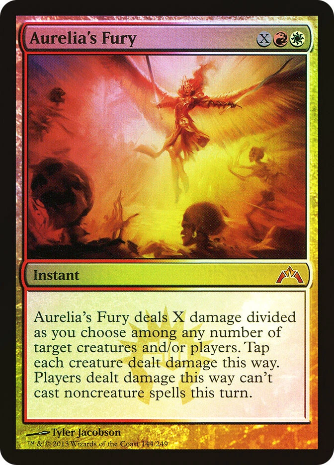 MTG FOIL Aurelia's Fury  - Gatecrash #144 - Image 1 of 1