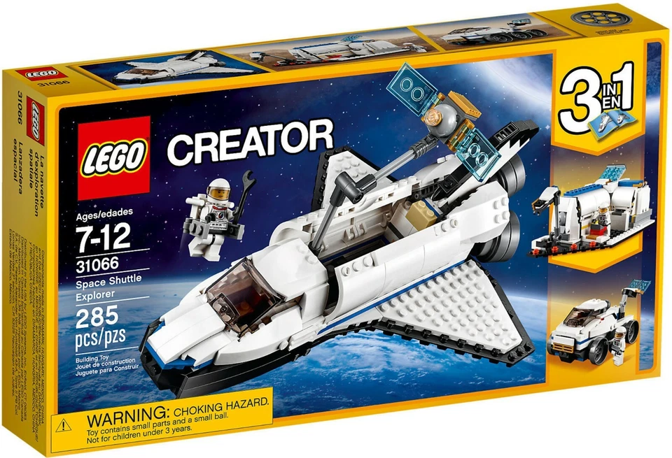 LEGO CREATOR 3 IN 1 - ESPLORATORE SPAZIALE   AGE 7-12  PCS 285  ART 31066 - Bild 1 von 3