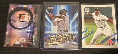 2023 Topps Stadium Club - Virtuosos of Velocity Rafael Devers +2021 Topps - Image 1 of 4