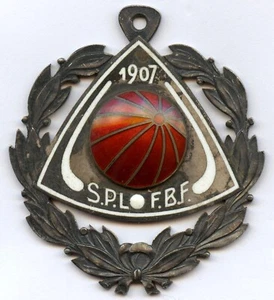 Finland SPL FBF Football Federation championship Award 1938 Silver Badge Medal ! - Picture 1 of 3