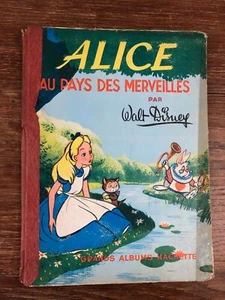 Disney Grands Albums Hachette ALICE AU PAYS DES MERVEILLES (1951) - Picture 1 of 5