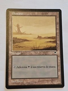 Swamp (V.4)●TEMPEST●MTG●1997●PORTUGUESE●BASIC LAND●NEAR MINT●18012 - Picture 1 of 1