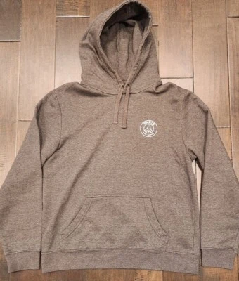 Fanatics PSG Paris Saint-Germain Gray Football Hoodie - Men's Large - Image 1 of 4