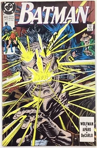 Batman 443 Signed Mike Decarlo F-VF - Picture 1 of 10