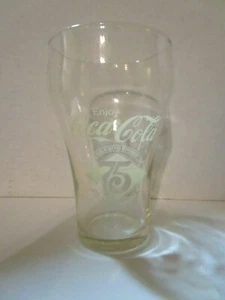 Coca-Cola 75th Anniversary Glass - Norfolk Coca-Cola Bottling Works 1976 - Picture 1 of 3