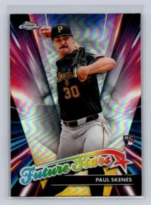 2024 Topps Chrome Update #FSU-17 Paul Skenes -Future Stars-Pirates - Picture 1 of 2