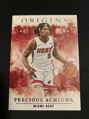 2020-21 Panini Origins Precious Achiuwa Base RC Miami Heat - Image 1 of 2