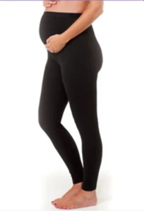 Maternity Leggings Loving Moments Pregnancy to Breastfeeding Leading Lady black - Picture 1 of 9