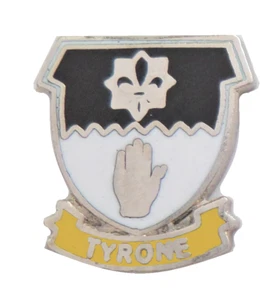 County Tyrone Northern Ireland Crest Small Pin Badge - Picture 1 of 2