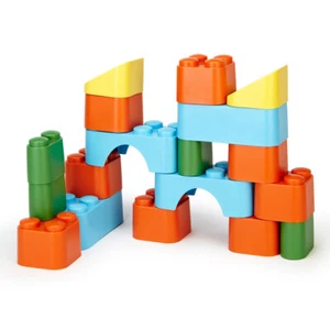 Juego de bloques Green Toys para niños juguetes apilables sin BPA 100% reciclado - Imagen 1 de 12