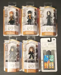 Harry Potter Wizarding World 5 Magical Minis Lot & 3M Phone Wallet NEW Sealed - Picture 1 of 10