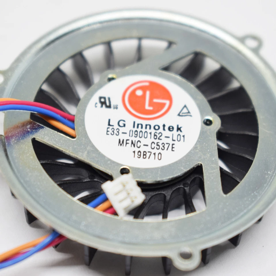 1pc LG Innotek E33-0900162-L01 MFNC-C537E 5010 5V 23 Blades 3pin CPU Fan - Image 1 of 4