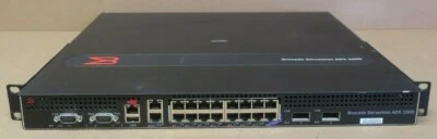 Brocade ServerIron ADX 1000 App Delivery Load Balancer SI-1216-4-SSL-PREM 2x alimentatore - Immagine 1 di 4