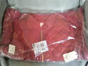 Women’s ST JOHNS BAY Quilted Puffer Vest in Red w/Full Zip NWT XXLarge - Picture 1 of 2