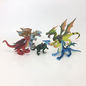Dragon Toys With Wings Action Figures Lot of 5 Collectible 2 Buildable Unbranded