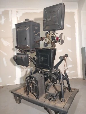Antique 35mm Motion Picture Protector 1925 Powers Cameragraph Silent Film Movies - Image 1 of 4