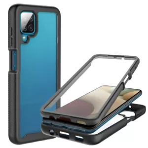 Full 360 Shockproof Case For Samsung S25 Ultra S24 S23 A54 A13 S21FE Clear Cover - Picture 1 of 12