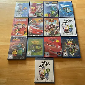 Disney Pixar German Blu-ray & DVD Lot of 13 Imports Rare Toy Story Inside Out - Picture 1 of 15
