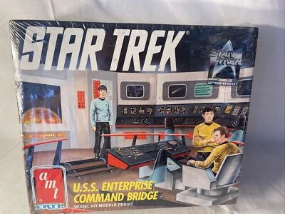 AMT ERTL Star Trek USS Enterprise Command Bridge Model Kit 1991 25th Anniversary - Image 1 of 4