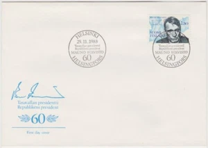 Finland FDC 1983 60th Birthday of Mauno Koivisto (1923-2017), President Mint - Picture 1 of 1