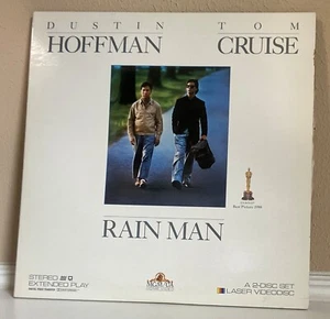 RAIN MAN 2-Laserdisc LD EXCELLENT CONDITION GREAT FILM TOM CRUISE STARS! - Picture 1 of 3