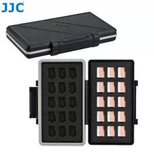 Water-Resistant Memory Card Case Storage Holder fits 30 Micro SD MSD TF Cards - Picture 1 of 12