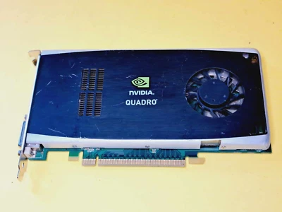 NVIDIA QUADRO FX 1800 PROFESSIONAL WORKSTATION GRAPHICS CARD GDDR3 768MB PCIEXP - Image 1 of 4