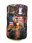 BLACKBERRY CURVE 8300/8320 CAMOUFLAGE WITH AMERICAN FLAG COVER NEW  
