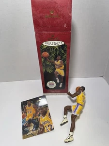 Magic Johnson Basketball Hallmark Christmas Ornament NBA Lakers 1997 Vintage - Bild 1 von 6