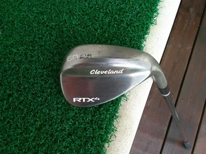 Cleveland RTX-4 Raw FULL 60.12* Lob Wedge w/ KBS TOUR 130g X-Stiff Flex Shaft - Picture 1 of 8