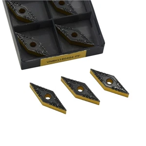 10pcs CNC VNMG 160404 PF VNMG 331 PF Carbide Turning Inserts VNMG1604 insert - Picture 1 of 4