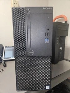 Dell Optiplex 3050 Tower Desktop PC i5-7500 3.4GHz 8GB 128GB HD DVDRW No OS - Picture 1 of 3