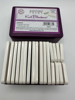 Bloqueadores de punto Knitters Pride vintage MPN 800415 USADOS EN EXCELENTE ESTADO Foto 1 de 4