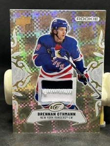 Brennan Othmann rc 2025-26 Upper Deck ICE #/35 ROOKIE GOLD PATCH #110 NYR mem - Picture 1 of 5
