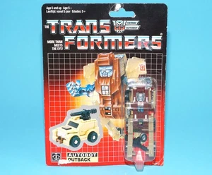 TRANSFORMERS G1 MINI VEHICLE AUTOBOT OUTBACK MOC MOSC EURO CARD 1986 HASBRO - Bild 1 von 10