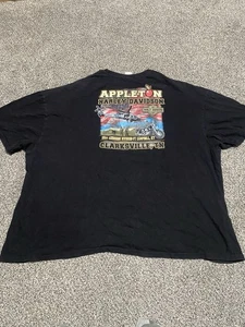 Harley Davidson T-Shirt Uomo 5XL Clarksville Tennessee 101st Airborne Appleton - Foto 1 di 10