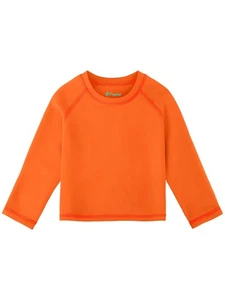 Unisex Baby Rash Guard Shirts SPF Long Sleeve Swim Shirts Sun Protection Rash... - Picture 1 of 7