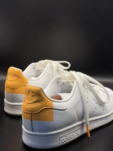 Adidas Originals Stan Smith White Orange Size 37.5 - Picture 1 of 14