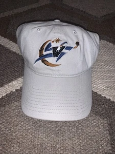 Washington Wizards Hat Cap Strap Back Black White Adjustable Mens NBA Basketball - Picture 1 of 8