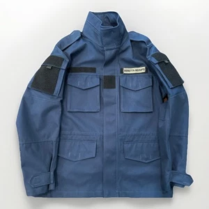 RARE Men's Beretta Italy. Navy Tactical Field Coat Jacket Sz 40 EUC BDU - Picture 1 of 7