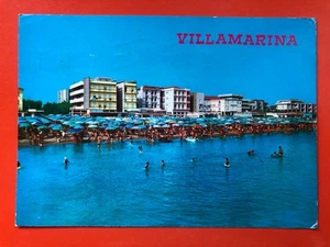 02920 Cartolina Villamarina di Cesenatico (FC) Alberghi - Picture 1 of 2