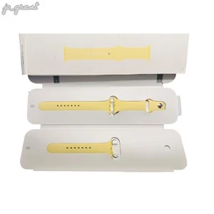 Genuine Apple Watch Sport Band Strap Lemon Cream (Yellow) 44/45/49mm complete - Zdjęcie 1 z 1