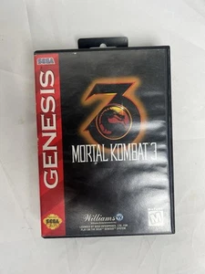 Mortal Kombat 3 (Sega Genesis, Video Game) No Manual TESTED Working! - Picture 1 of 4