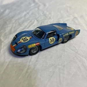 SOLIDO 1/43 ALPINE RENAULT 3L LE MANS 1968 n. 168 Francia vintage pressofuso - Foto 1 di 4