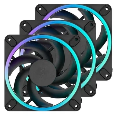 Fractal Design Momentum 12 Argb 12Cm Pwm Case Fans 3-Pack 16 Leds Fdb Bearing 35 - Image 1 of 2